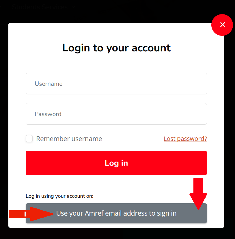 How to login to LMS